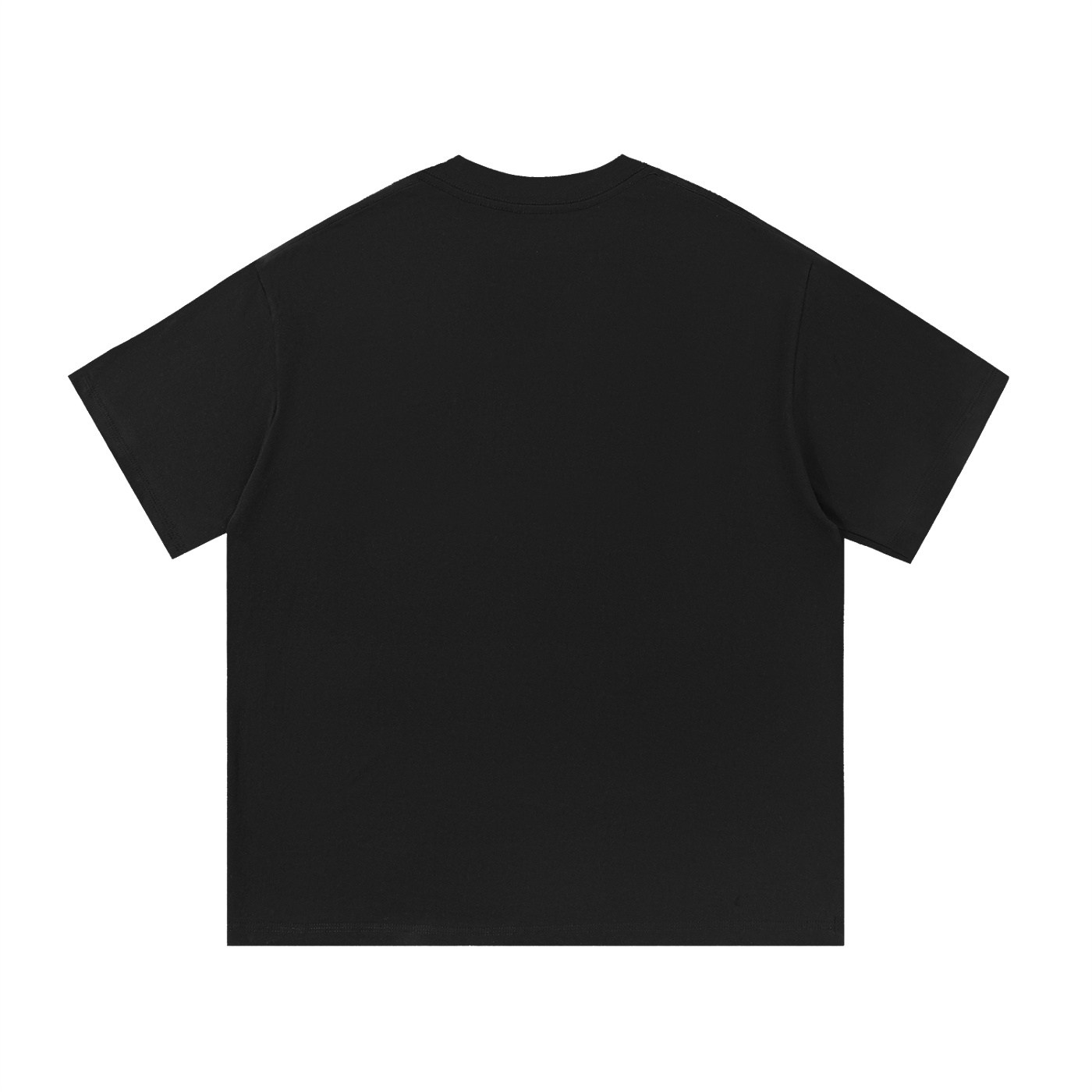 Cube Person Red Text (BLACK) - Image 2